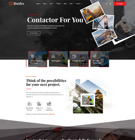 Home 5 One Page – WordPress